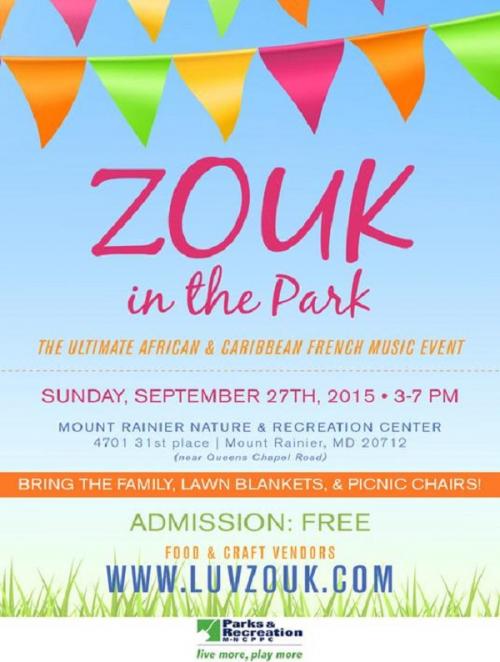 Zouk in the Park - Mount Rainier, Maryland, USA